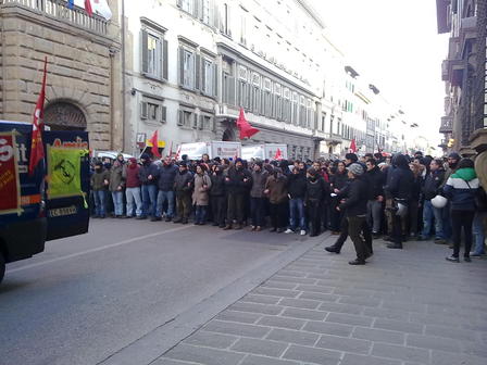 28 gennaio 2011 - Manifestazione di Firenze Foto 7