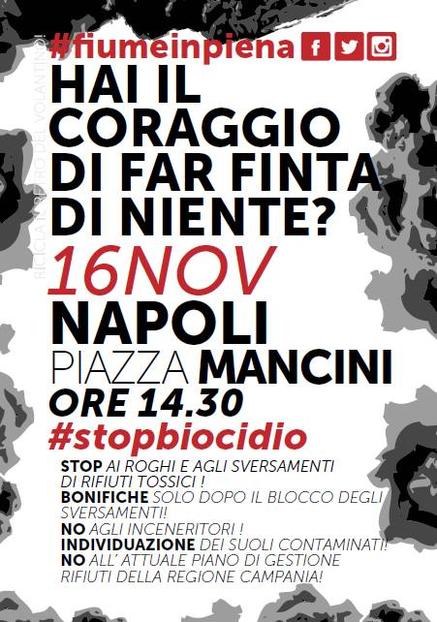 RIFIUTI ZERO - Manifestazione a Napoli il 16 novembre 