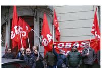 Presidio Cobas Sanità-cittadini contro la chiusura dell'Ospedale Valdese a Torino