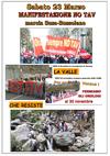 Sabato 23 marzo 2013 Manifestazione NO TAV